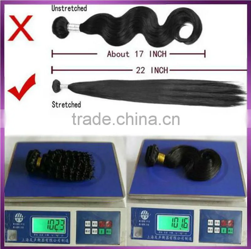 100% Human Hair Remy Malaysian Hair top 5a human virgin remy hair extension