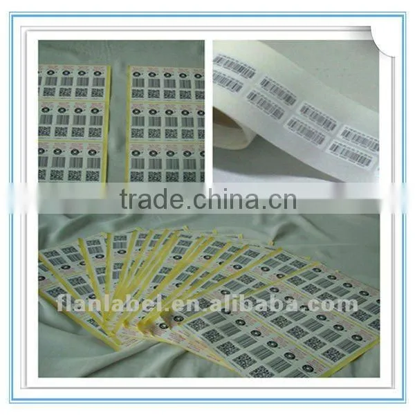 Color Blank Glossy Surface Art Paper Labels