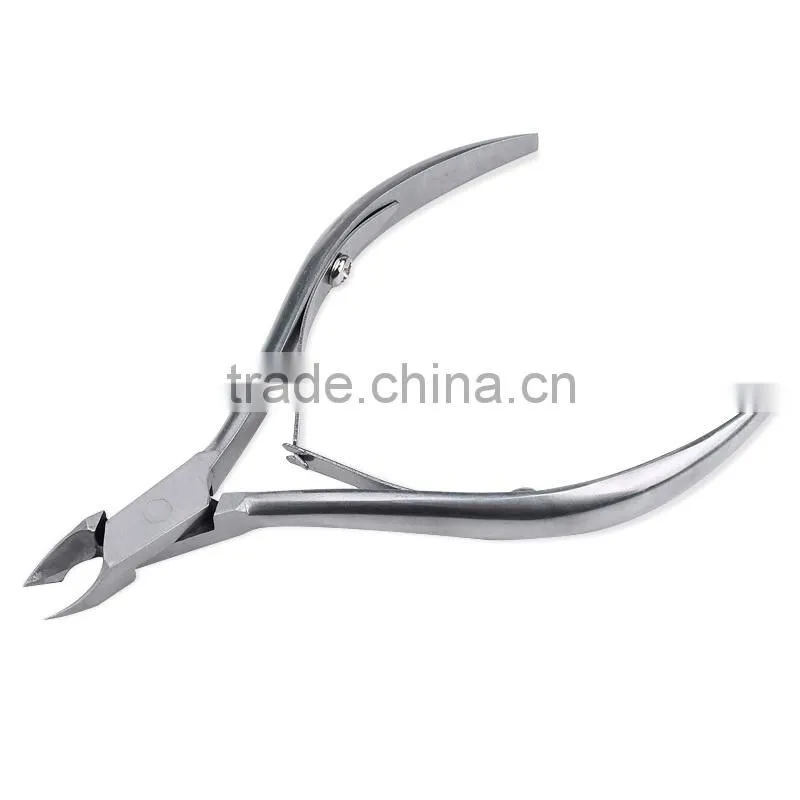 2016 golden and silver color stainless steel nail cuticle nipper