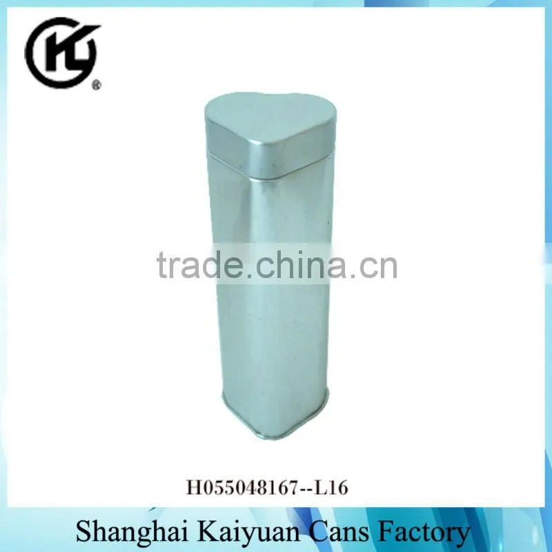 High Quality Heart-Shaped Candle Gift Tin Can Box