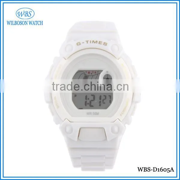 Manufacturer free logo printed light watch