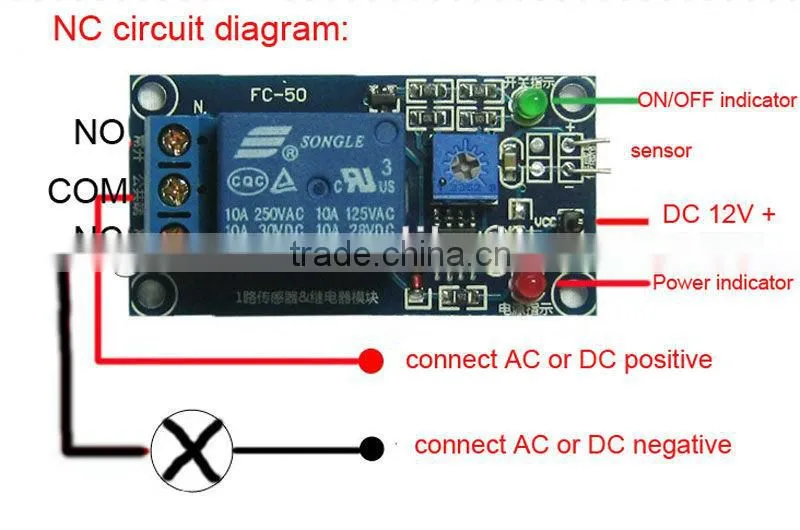 Automatic watering soil humidity sensor controller module 12V soil humidity sensor controller module