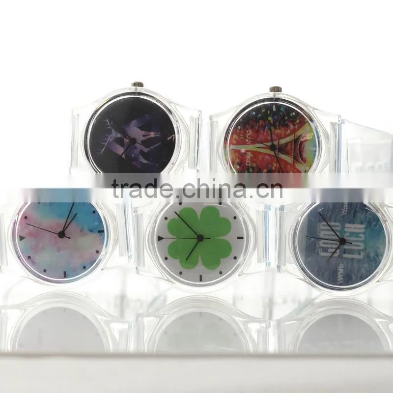 New Arrival Korea Jelly Silicone Watches / Transparent Watches / Amazing Watch for Boys & Girls