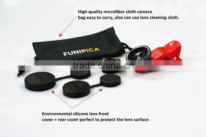3 in 1 Mobile Lens Smartphone Lens,Zoom Lens for Mobile Phone,Mobile Phone Lens