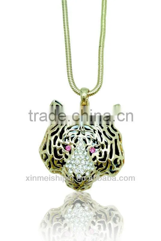fashion jewelry necklace alloy material