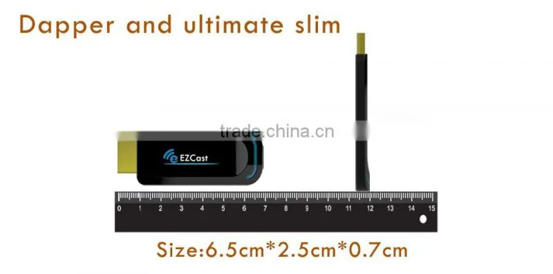 Ezcast 2.4G TV Stick Airplay Miracast WIFI Dual Frequency dongle for andriod