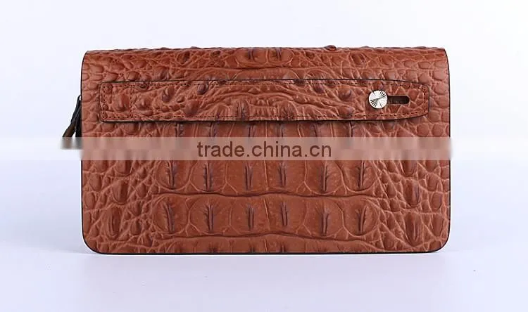 High quality real alligator wallet for men