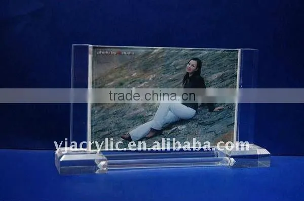 Rectangular acrylic photo frame
