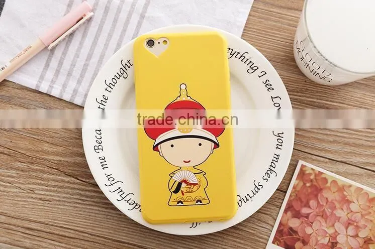 High quality silicone phone case/cute cartoon phone case for Iphone 6 6s