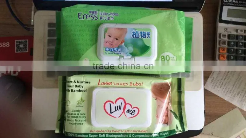 customer logo OEM manufacturer big pack wet wipes