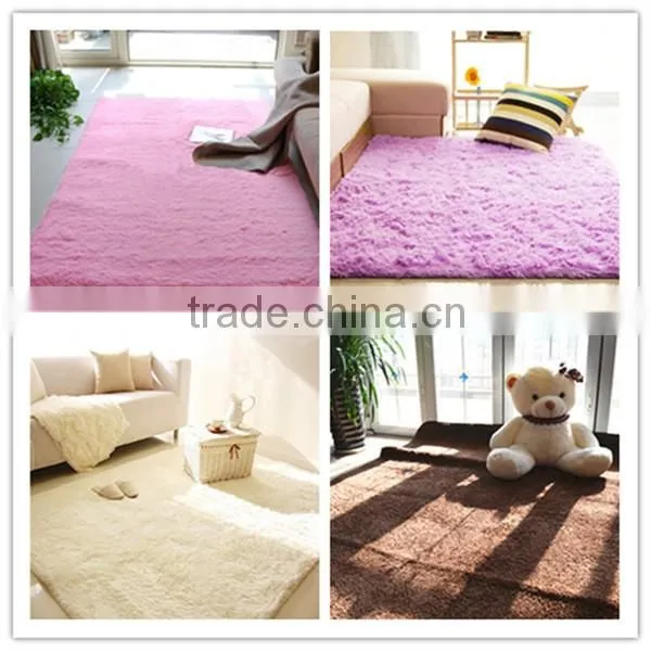 New Design Purple Modern Bath Rug Set