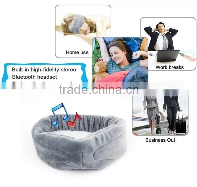 New design wireless stereo sleep mask Bluetooth headset