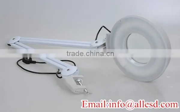 white antistatic illuminated magnifier