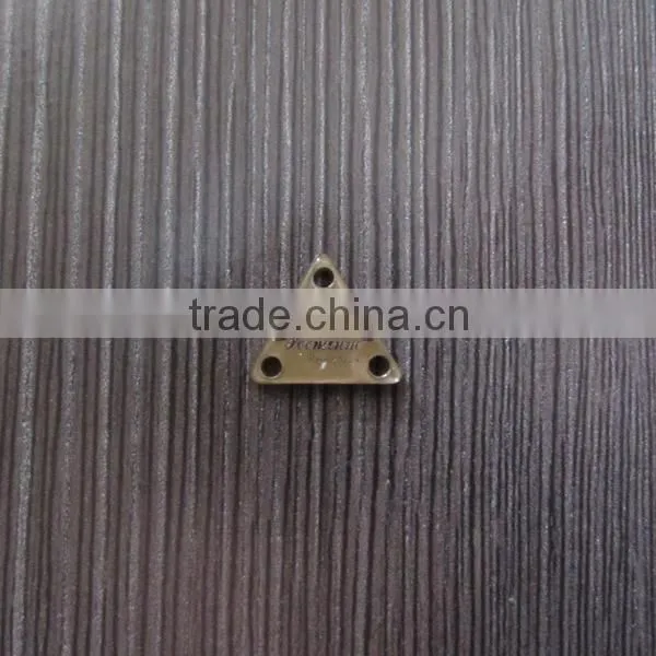 Golden Triangle Plastic Made Resin Label