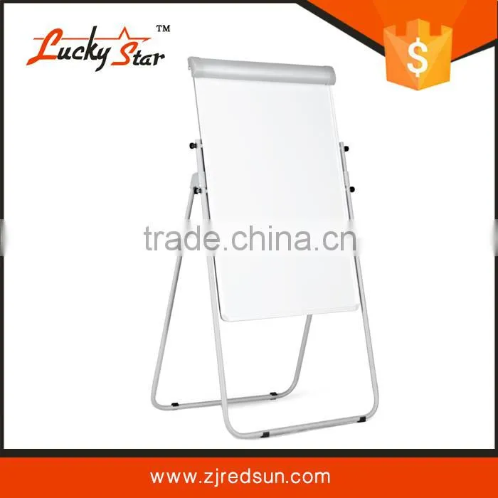 portable interactive whiteboard flip chart easel stand with whiteboard eraser for classroom