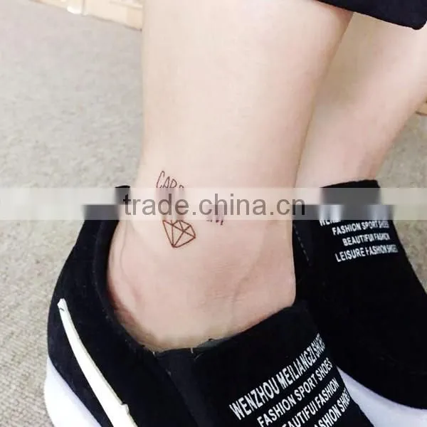 custom small cute cartoon temporary tattoo holiday waterproof tattoo sticker
