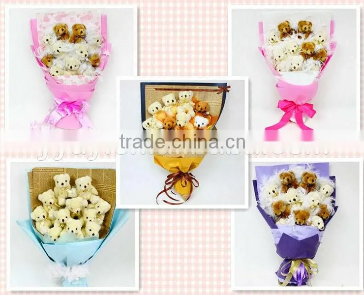 Charming plush toy bouquet novelty valentine gift
