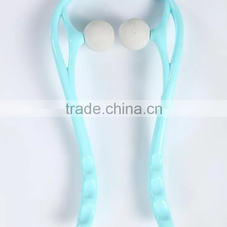 high quality hand held tension therapy neck massager,new balls neck massager