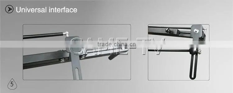 New Design Camera Video Crane Pan Tilt Shooting CR01 Camera Crane Jib Arm