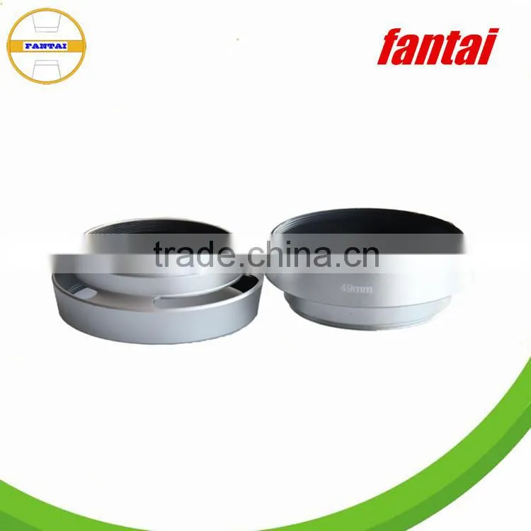 49mm metal lens hood, camera lens hood,laic lens hood, camera metal lens hood