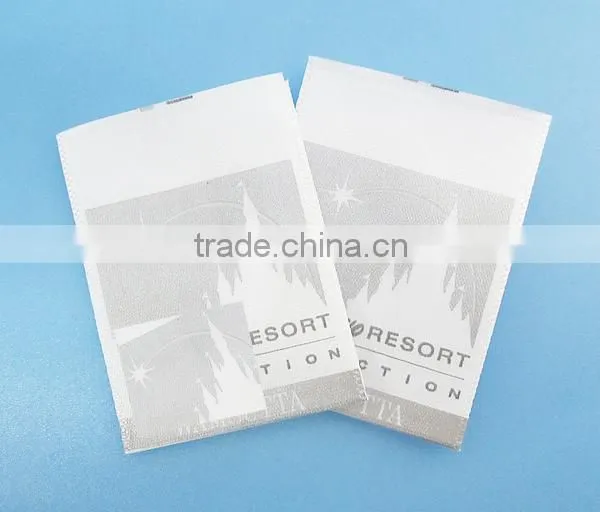 High Quality Soft Feeling Dull Satin Printed Baby Garment Main Label