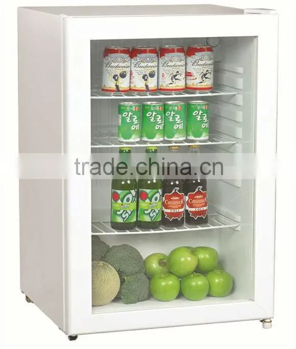 solid door mini bar 220-240V 70L thermoelectric single door Mini refrigerator with CE certification