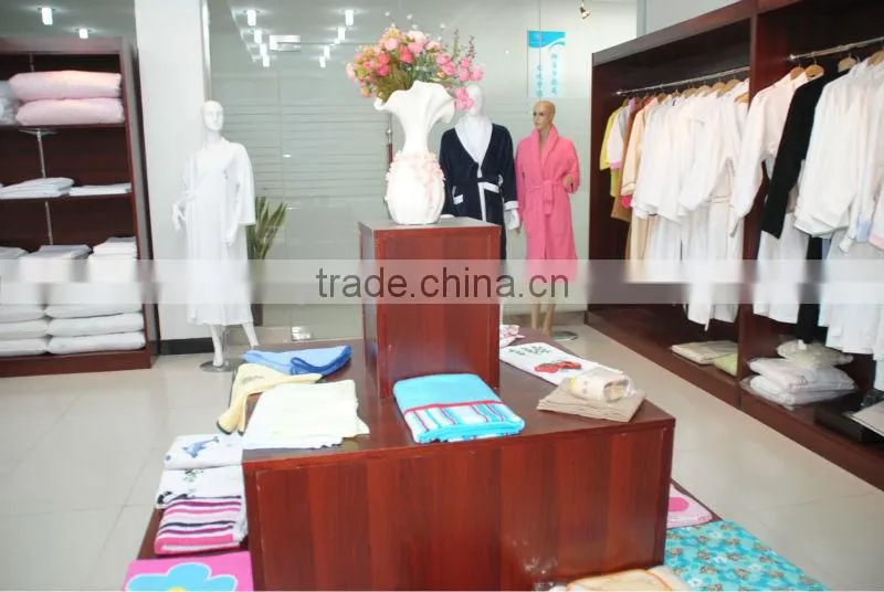 White Waffle Bathrobe Shawl Collar Hotel Bathrobe