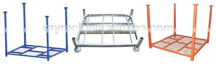 Metal Collapsible Storage Stacking Rack For Tubing