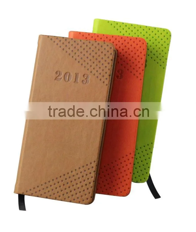 High quality pu notebook/dairy notebook