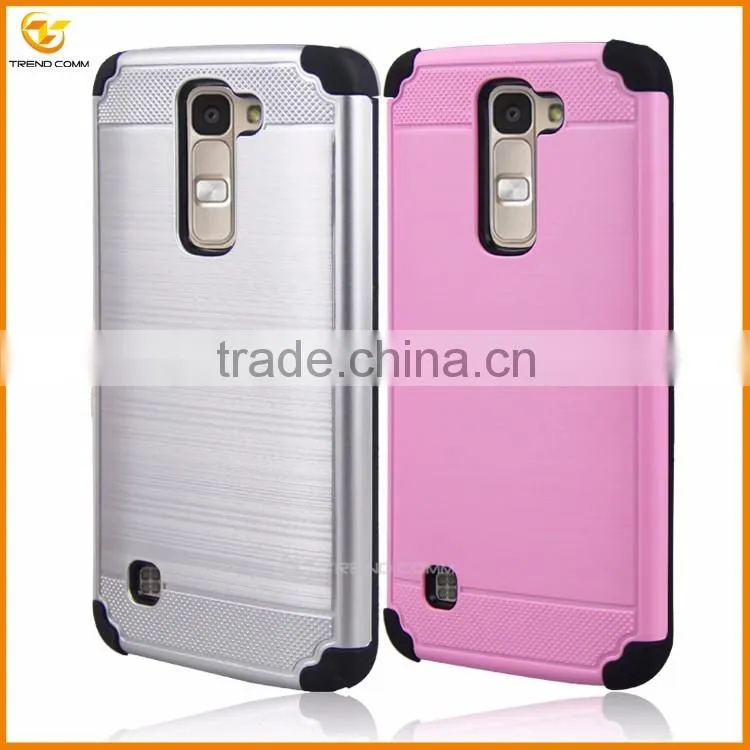 drawing line pc tpu combo hard back case for lg k7