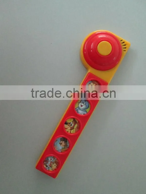 Talking button musical books toy