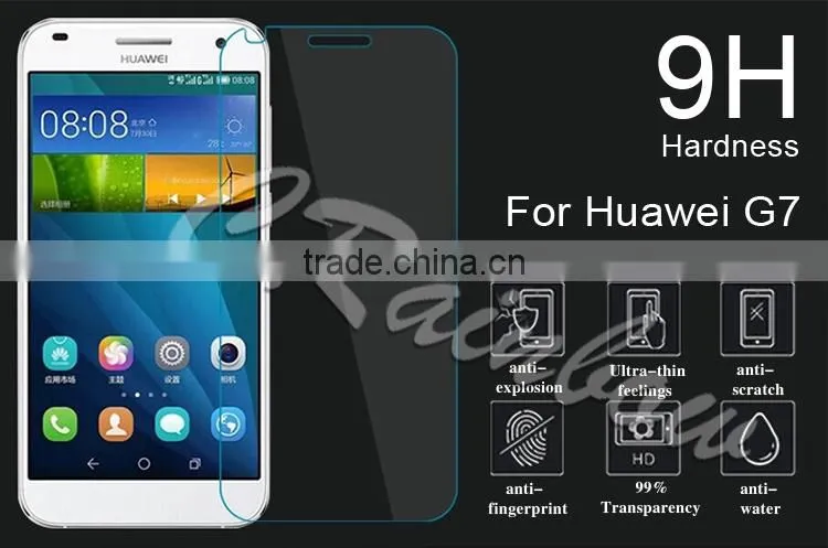 Best Price tempered glass screen protector for Huawei G7 glass film