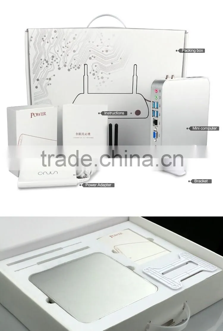 cheap fanless pc portable oem computer