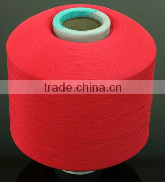 fancy dope dyed spandex covered yarn for knitting socks