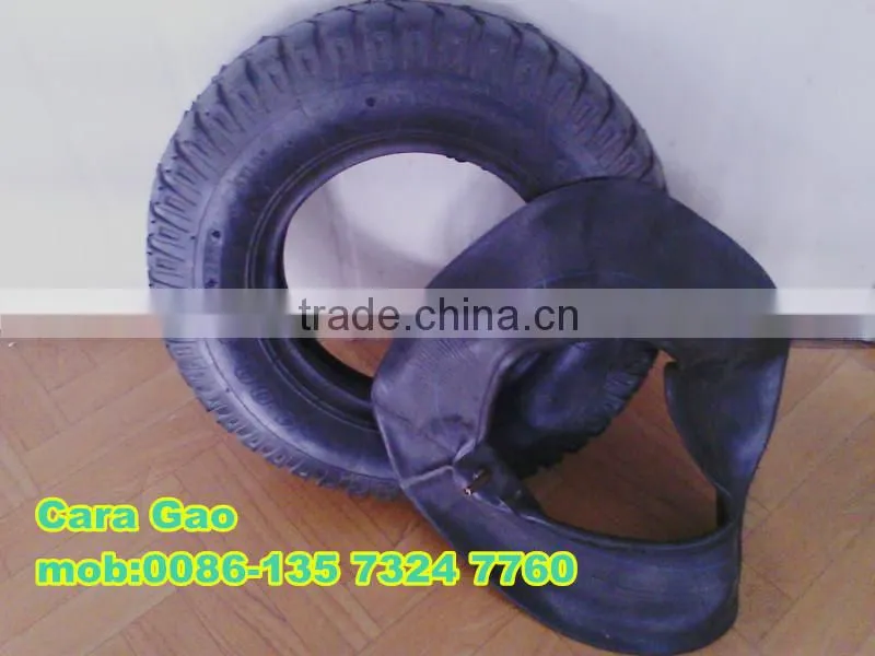 cheap price for stock of wheel barrow tyre and tube 4.80/4.00-8