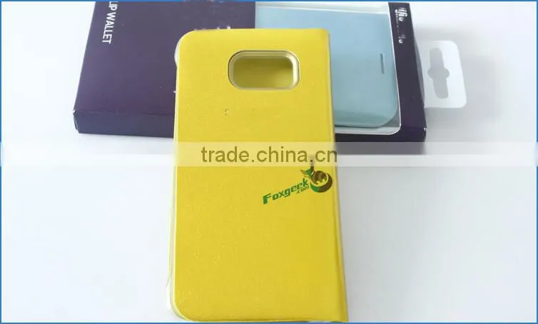 Leather case factory directly selling two mobile phones leather case for samsung in alibaba with cheap price