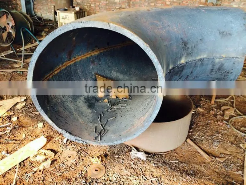 Butt welding elbow