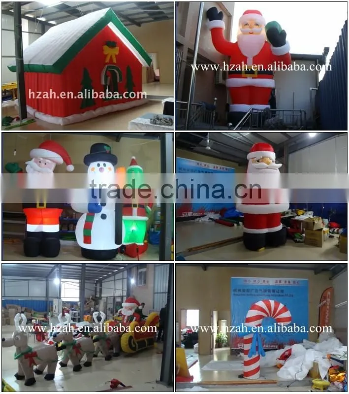 Wholesale Christmas Santa Inflatable Santa Claus for Decoration