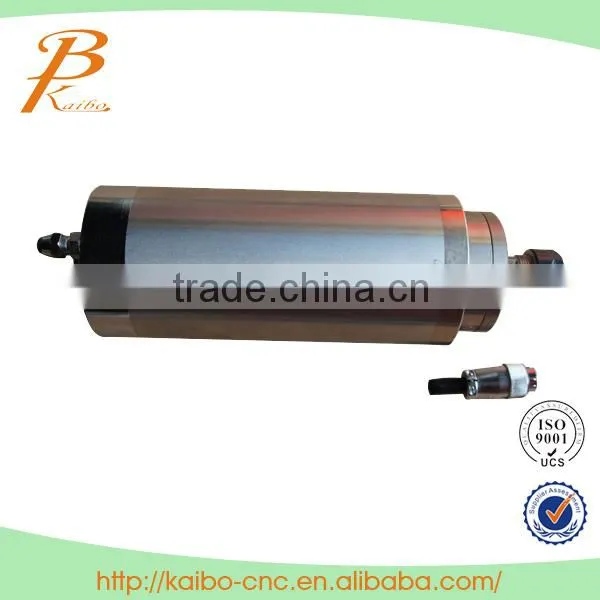 high rpm cnc lathe machine/water cooled spindle/mini spindle motor for cnc