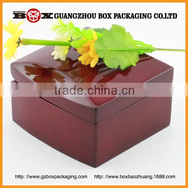 Luxury High End Lacquered Wooden Jewelry Box,Glossy Jewellery Display Box Wood,Costom Jewelry Packaging For Girl