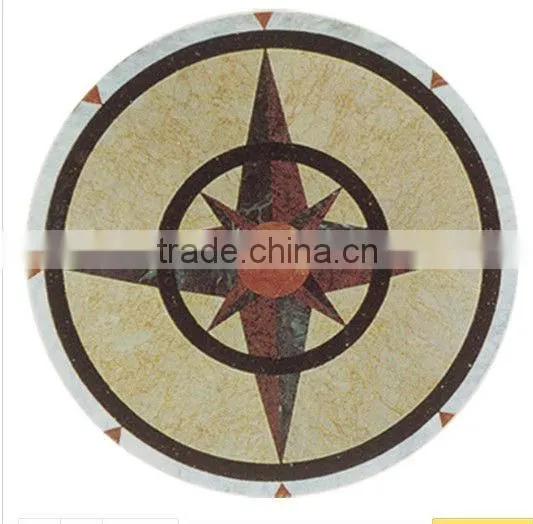 Marble Mosaic Medallion Floor Carpet, Designed Mosaic Pattern