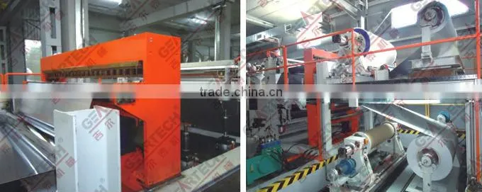 high fast speed aluminum composite panel(acp) machien Production Line in zhejiang taizhou