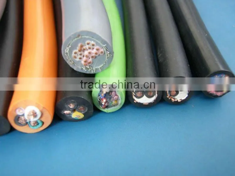 Hot selling 4/0 3/0 2/0 1/0 AWG Flat Rubber submersible cable
