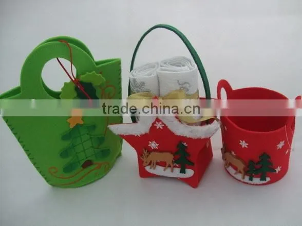 2015 new products in china Christmas design best selling new high quality towel bag novelty home textiles towel wholesale