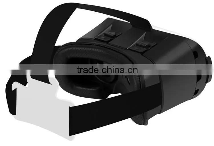 2016 Best selling moblie phone remote control mini vr headset dropship