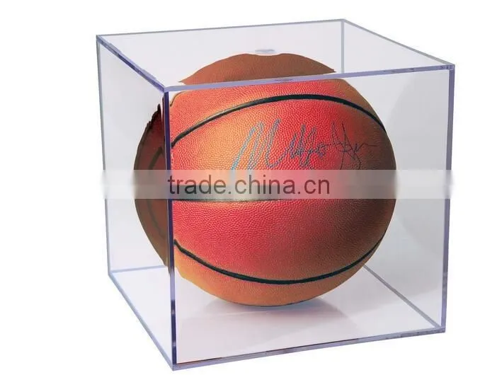 clear acrylic football display box