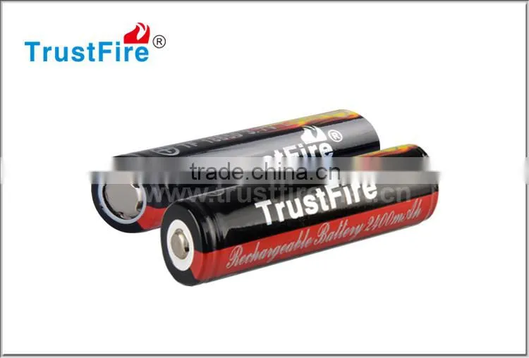 High quality 100% practical capatity li-ion battery cj 18650 battery, 2400mah 3.7v battery