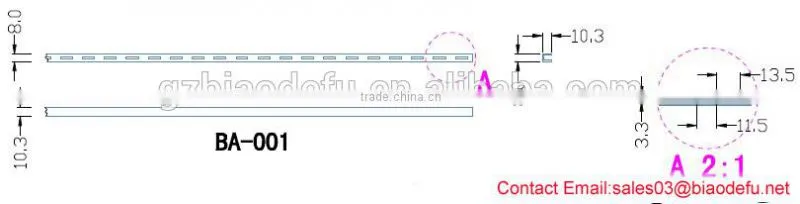 Metal Steel Slotted U Channel for Bracket