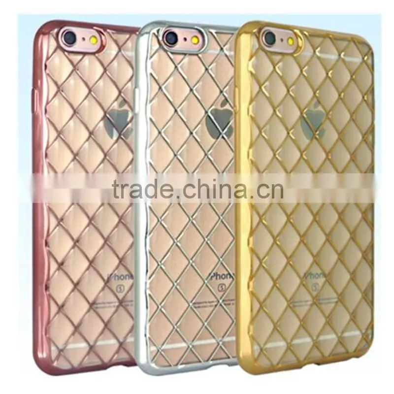 electroplating soft TPU back cover bumper case for Huawei P 9 lite mate 8 honor 7 ascend gr3 y 6 5 max plus