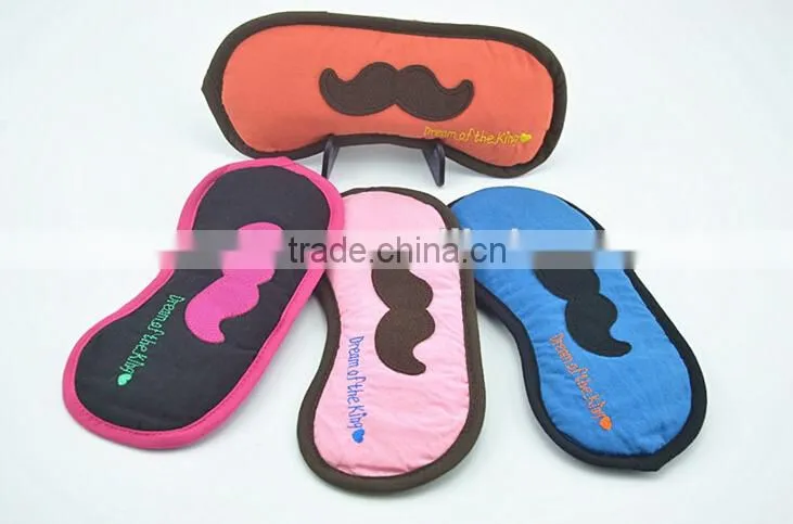 Funny style eye mask anti-aging moisturizing hydrogel eye patch cotton eye mask for traveling and sleeping
